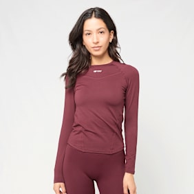 aim'n Soft Basic Long Sleeve czerwony
