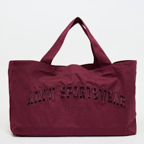 aim'n Varsity Tote Bag czerwony