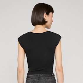 Urban Classics Ladies Super Slim Short Sleeve Tee schwarz