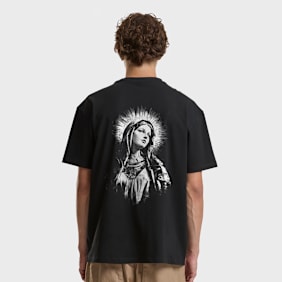 Mister Tee True Strength Mary Oversize Tee noir