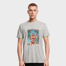 Mister Tee Vice Side Oversize Tee siva