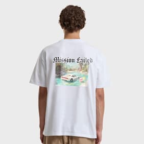 Mister Tee Mission Failed Oversize Tee weiß