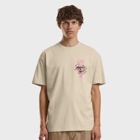 Mister Tee Urban Bloom Oversize Tee beż
