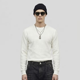 Urban Classics Loose Longsleeve Shirt biały