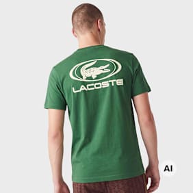 Lacoste T-Shirt Graphic vert