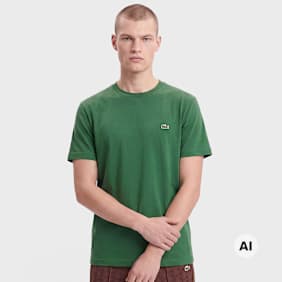 Lacoste T-Shirt Graphic vert