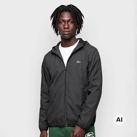 Lacoste JACKEN black groen