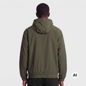 Sergio Tacchini Carson Ripstop Stretch Hoodie Tracktop groen