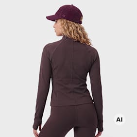 New Balance Harmony Fitted Full Zip crvena