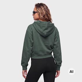 New Balance Trackside Fleece Full Zip zelena