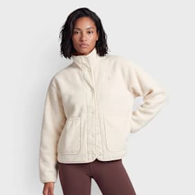 New Balance High Pile Fleece Jacket beż