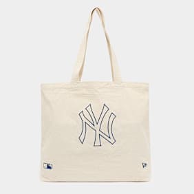New Era MLB Light Canvas Tote New York Yankees beige
