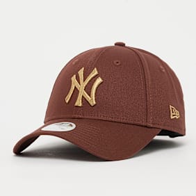 New Era Female Metallic Logo 9Forty New York Yankees castanho