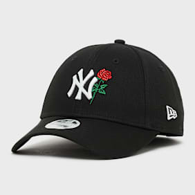 New Era Female Flower Icon 9Forty New York Yankees preto
