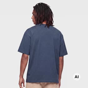 Karl Kani Kk College Oversized T-Shirt blauw