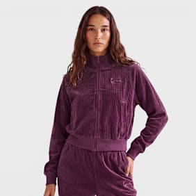 Karl Kani Signature Corduroy Trackjacket violeta