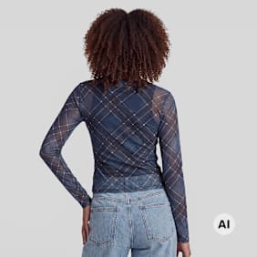 Karl Kani Signature Check Mesh Longsleeve višebojno