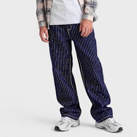 Karl Kani OG Baggy Pinstripe Jeans Junior blauw