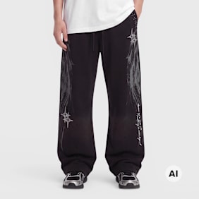 Smoke Rise Sacred Dawn Fleece Pant schwarz