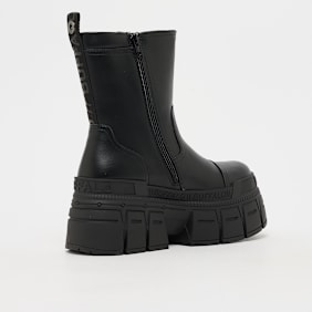 Buffalo Goshper Zip Mid Vegan Nappa black Schwarz