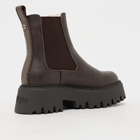 Buffalo Aspen Chelsea Warm Vegan Nubuck dark brown marrón