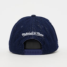 Mitchell & Ness Run Stitch Pro Snapback Chicago Bulls Blau
