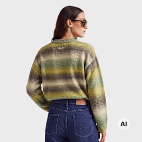 Another Cotton Lab Another Cozy Sweater groen