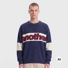 Another Cotton Lab Another Knit Sweater blauw