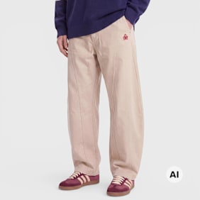 Another Cotton Lab Another Barrel Fit Jeans beige