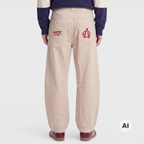 Another Cotton Lab Another Barrel Fit Jeans beige