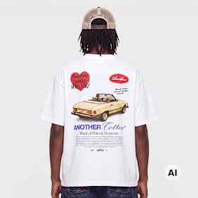 Another Cotton Lab Another Sunday T-Shirt blanc