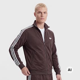 adidas Originals Classics Track Top marrón