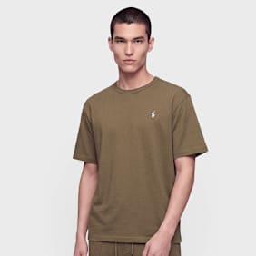 Polo Ralph Lauren KNIT-T-SHIRT luggage brown marrón