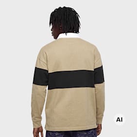 Polo Ralph Lauren Knit Rugby Pullover bege