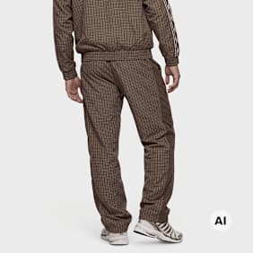 Umbro Pinstripe Relaxed Pant castanho