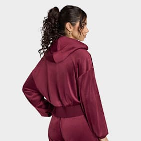 adidas Originals Essentials Velvet Track Top rood