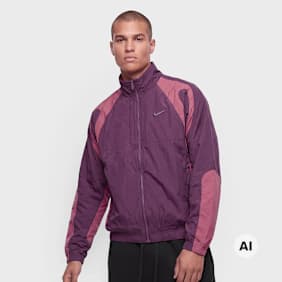 Nike Nocta Northstar Nylon Track Jacket morado