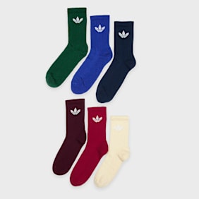 adidas Originals 6 PACK - 3S CREW S  white multicolore