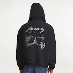 Mister Tee Beyond The Prayer Fluffy Zip Hoody schwarz