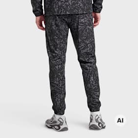 Under Armour UA VIBE WOVEN JOGGER ultimate black/green citrine preto