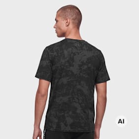 Under Armour VANISH ENERGY PRINTED2 SS black/black schwarz