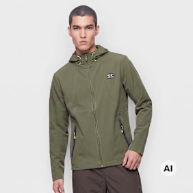Under Armour Utility Woven Winterized Fullzip vert