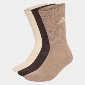 adidas Originals 3 PACK - Essential Crew Marrone