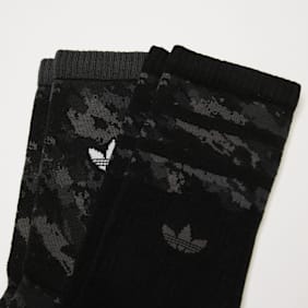 adidas Originals 2 PACK - Camo Crew Nero