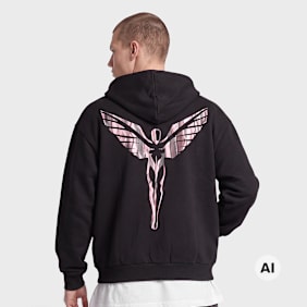 Colucci Ikarus Backprint Zip Hoodie preto