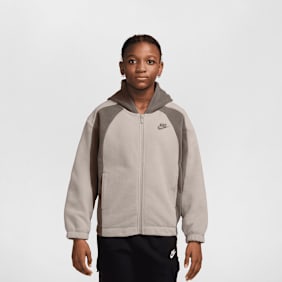 Nike Club Winter Fleece Full-Zip grijs
