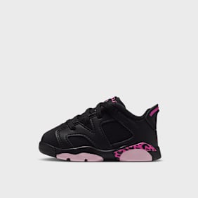 Jordan Jordan 6 Retro Low "Fierce Pink" Niños Pequeños negro
