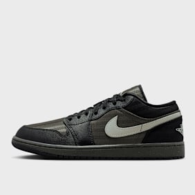 Jordan Air Jordan 1 Low SE black/newsprint/spruce fog crna