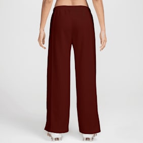 Nike Studio Fleece Plush Wide Leg Pant rojo