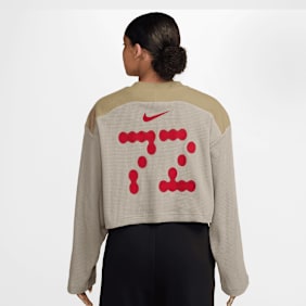 Nike   Street Crop Longsleeve Jersey beige